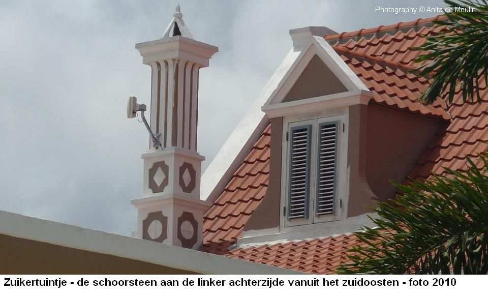 48. Zuikertuintje schoorsteen aan de achterzijde 2010